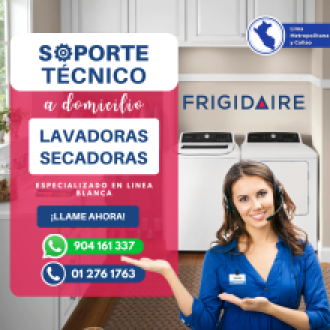 A domicilio Tecnicos Frigidaire Lavadoras-Secadoras 2761763- La Planicie